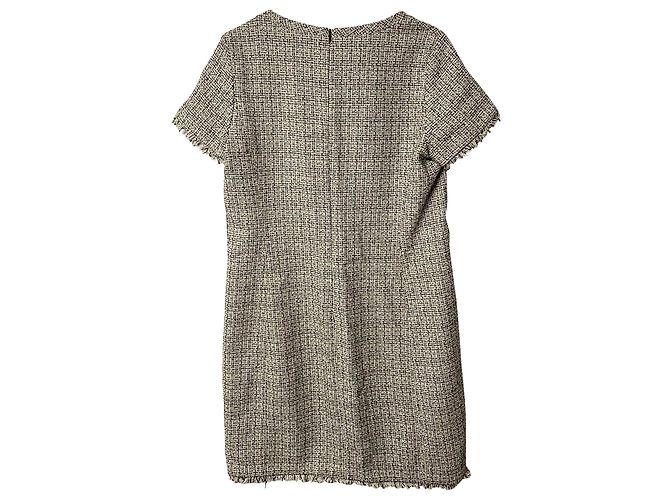 Weekend Max Mara Abito in Tweed in Cotone Multicolor Multicolore - vista 5
