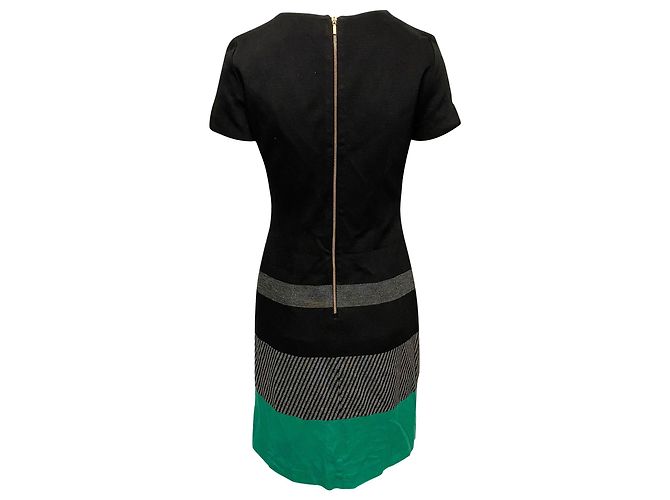 Hugo Boss VESTIDO DE VESTIDO BOSS HANINE Negro - vista 3