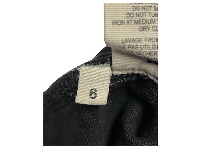 Vaqueros con lavado ácido de Ulla Johnson en algodón gris - vista 6