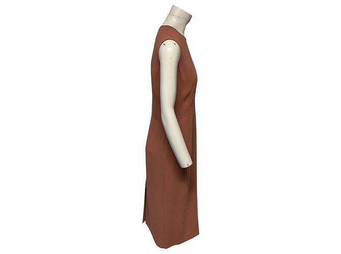 VESTIDO CAMBIO SIN MANGAS DE JOSEPH BEA EN ACETATO BEIS Castaño Beige - vista 2