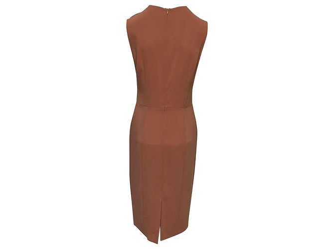 VESTIDO CAMBIO SIN MANGAS DE JOSEPH BEA EN ACETATO BEIS Castaño Beige - vista 3