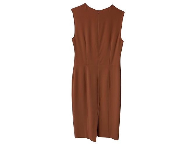 VESTIDO CAMBIO SIN MANGAS DE JOSEPH BEA EN ACETATO BEIS Castaño Beige - vista 5