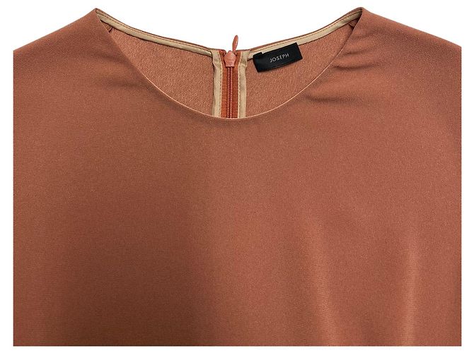 VESTIDO CAMBIO SIN MANGAS DE JOSEPH BEA EN ACETATO BEIS Castaño Beige - vista 6
