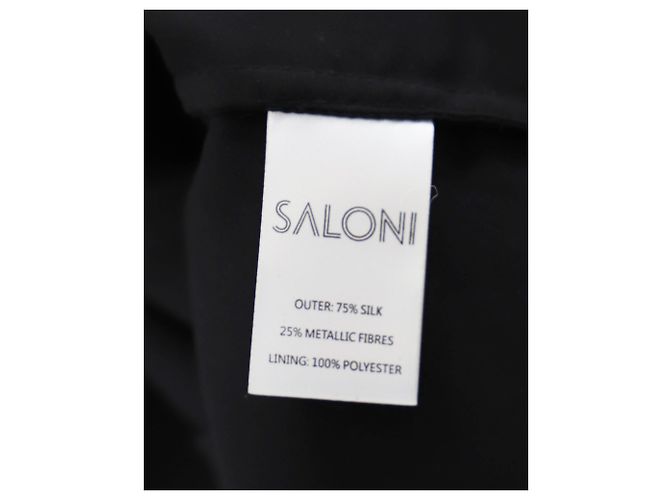 Autre Marque Saloni Abito Rainbow Ayla in Seta Multicolor Multicolore - vista 5