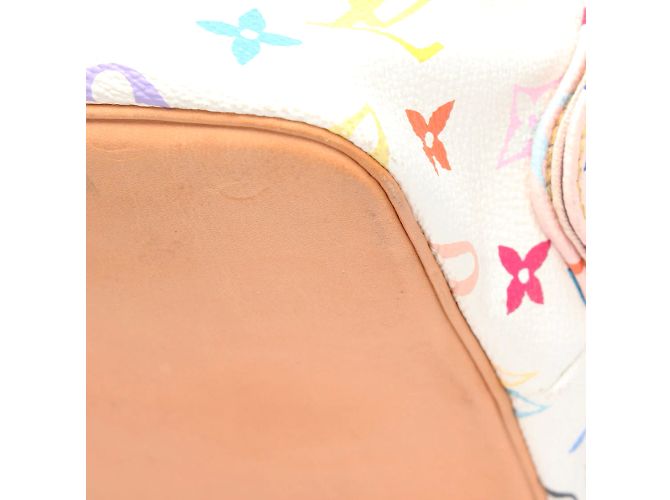 Louis Vuitton Monogram Multicolore Petit Noe White - view 10