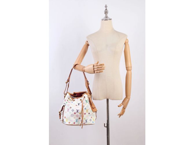 Louis Vuitton Monogram Multicolore Petit Noe White - view 16