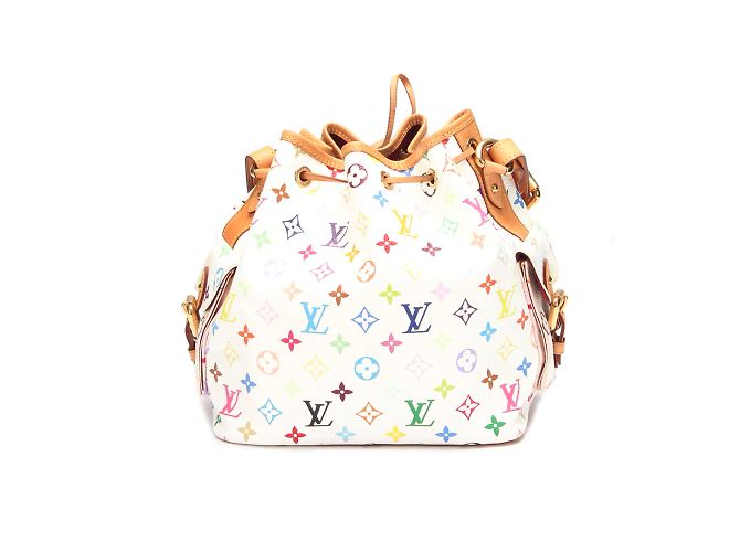 Louis Vuitton Monogram Multicolore Petit Noe White - view 5