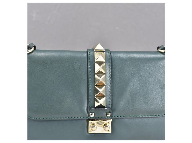 Valentino Borsa a tracolla Glam Lock in pelle Rockstud ES-G398 - vista 11