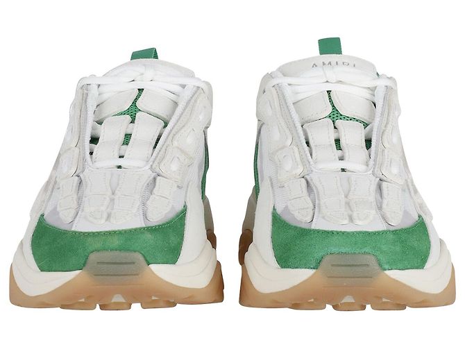 Deportivas AMIRI Bone Runner de Piel Blanca - vista 2