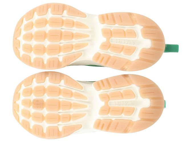 Deportivas AMIRI Bone Runner de Piel Blanca - vista 6
