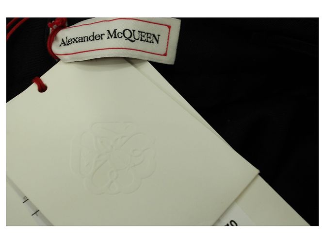 Alexander McQueen Schlaghose aus schwarzer Wolle - Ansicht 3