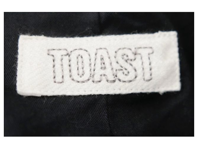 Toast Blackwatch tartán mohair abrigo w/Bufanda a juego Verde Azul marino - vista 6