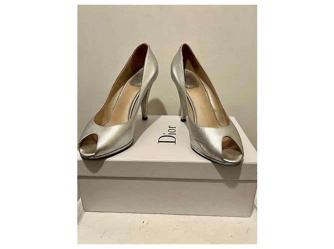 Miss Dior tacchi spuntati argento - vista 2
