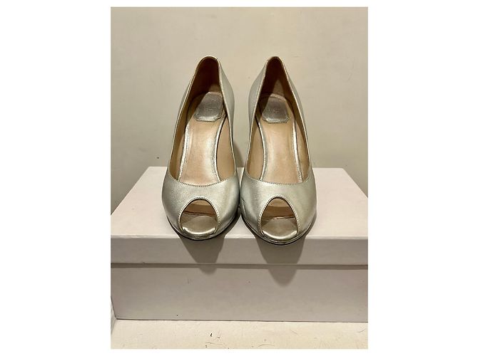 Miss Dior tacchi spuntati argento - vista 3
