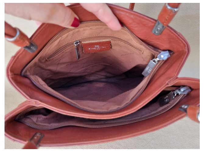 Borsa a tracolla Balenciaga in pelle marrone Marrone scuro - vista 6