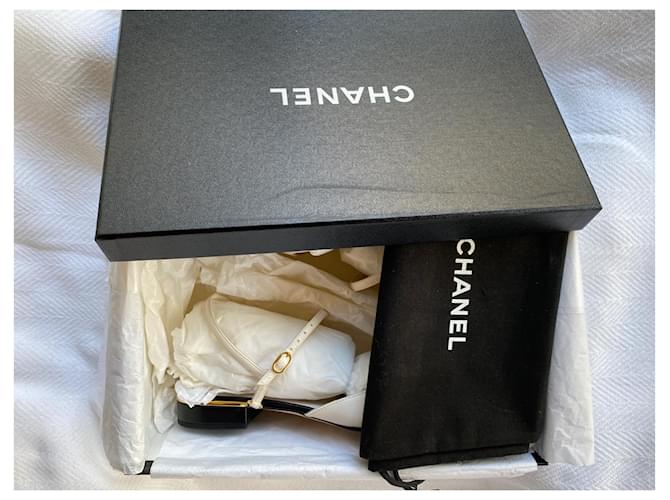 Chanel fiondarsi indietro Bianco - vista 8