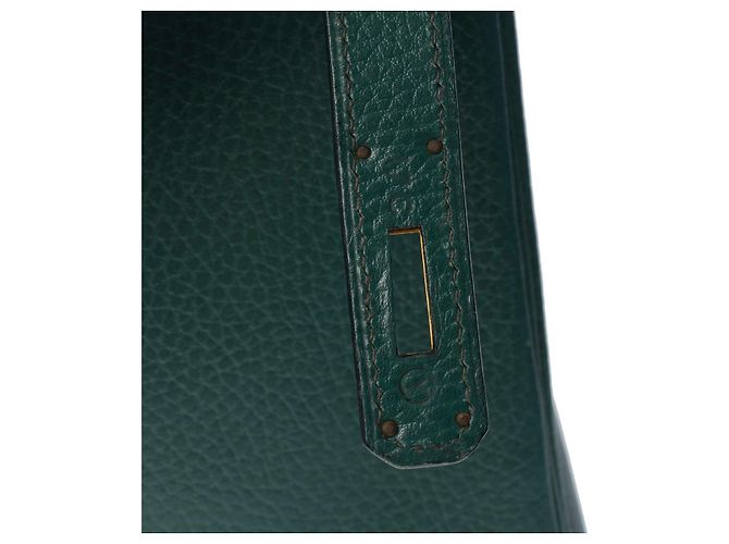 Hermès Borsa Hermes Kelly 32 in Pelle Verde - 100489 - vista 6