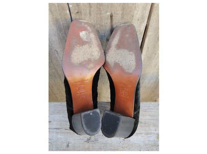 botas bajas Sergio Rossi p 38,5 Negro - vista 6