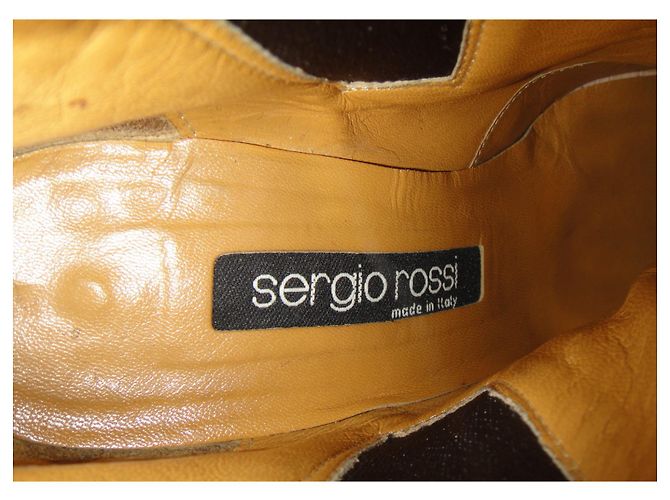 botas bajas Sergio Rossi p 38,5 Negro - vista 7