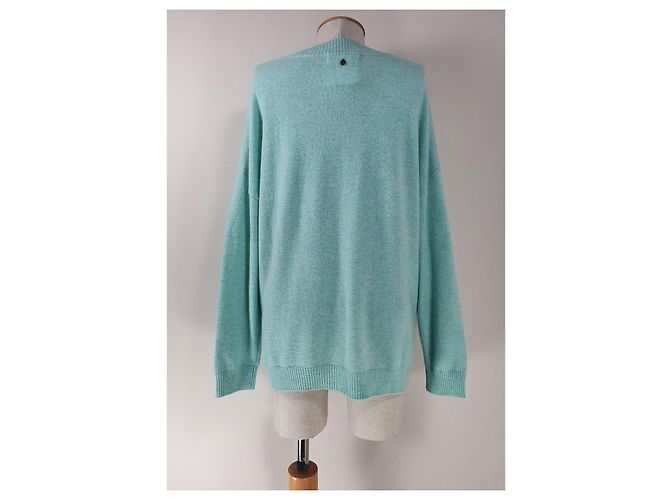 Autre Marque Jersey de cachemira Thomas Rath verde melange - vista 4