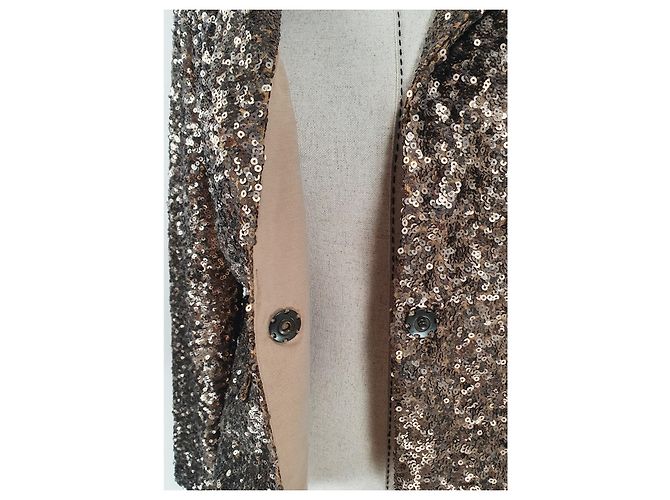 Blazer con paillettes Marc Cain Oro D'oro - vista 4