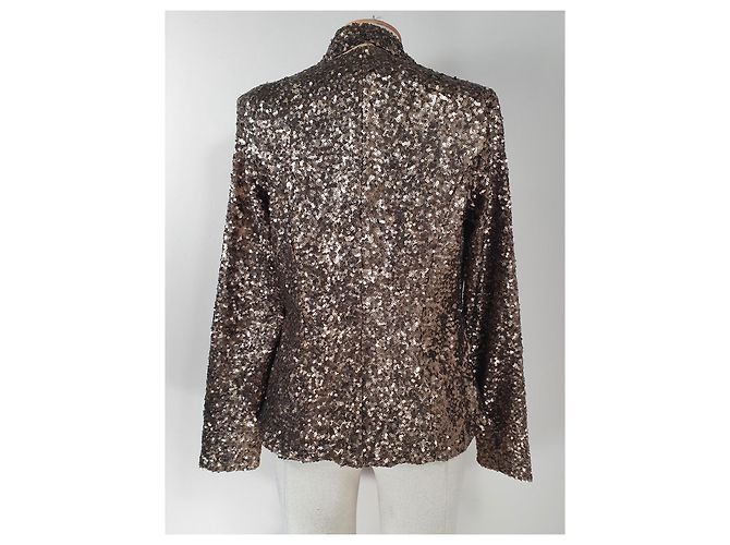 Blazer con paillettes Marc Cain Oro D'oro - vista 5