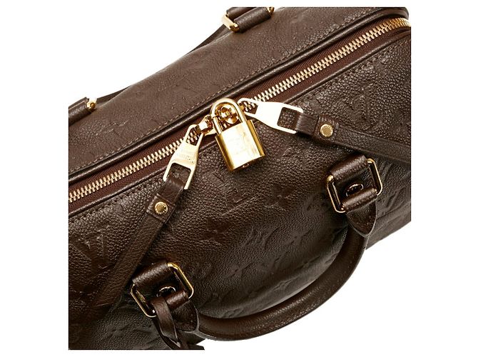 Speedy Louis Vuitton schnell 25 Braun - Ansicht 4