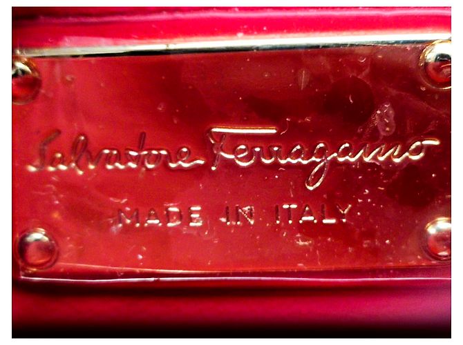 Salvatore Ferragamo Borsa a spalla Vara rossa Ferragamo Rosso - vista 6
