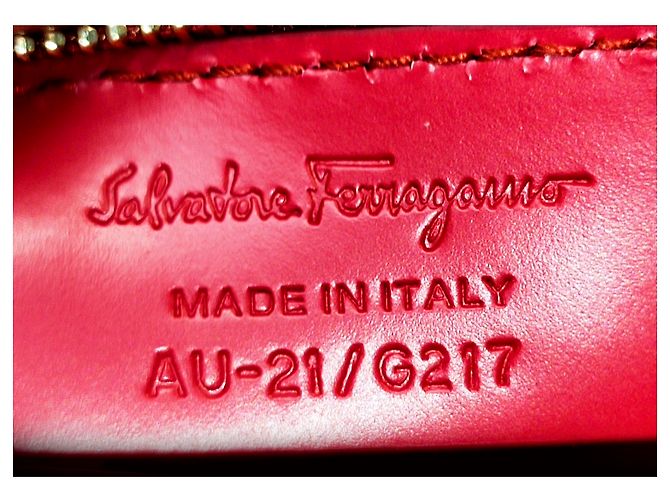 Salvatore Ferragamo Borsa a spalla Vara rossa Ferragamo Rosso - vista 7