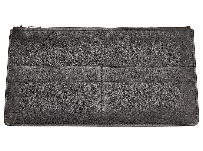 Hermès Carteira Hermes Black Jige Duo Preto - vista 5
