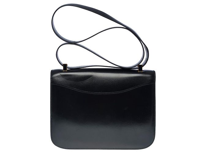 Hermès HERMES Constance Tasche aus schwarzem Leder - 101146 - Ansicht 3