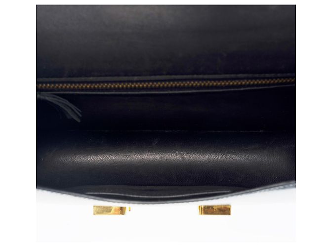 Hermès HERMES Constance Tasche aus schwarzem Leder - 101146 - Ansicht 8