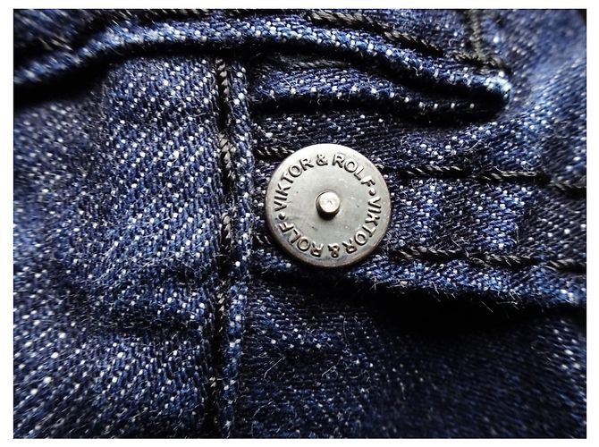 JEANS MONSIEUR VIKTOR & ROLF Blu - vista 5