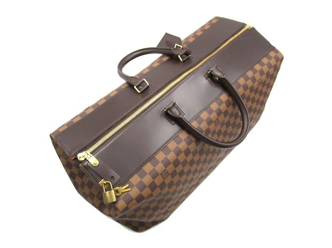 Louis Vuitton Damier Ebene Greenwich GM N41155 Marrone - vista 5