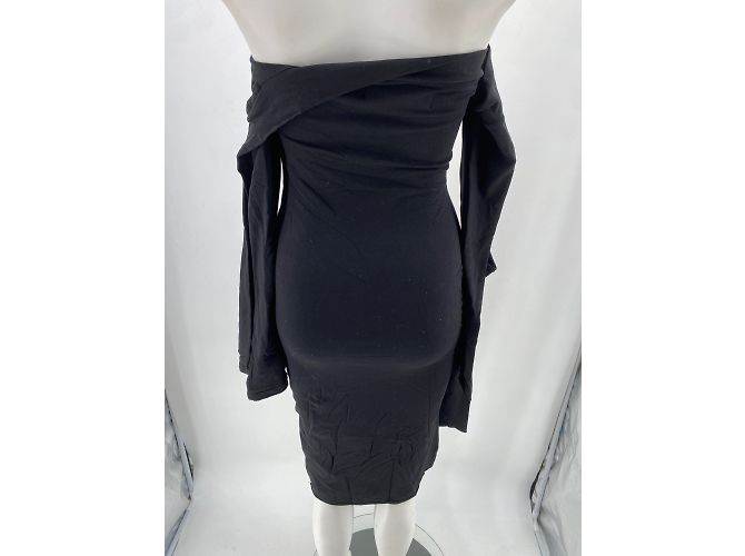 Rotate Vestidos T.Internacional S Algodón Negro - vista 2