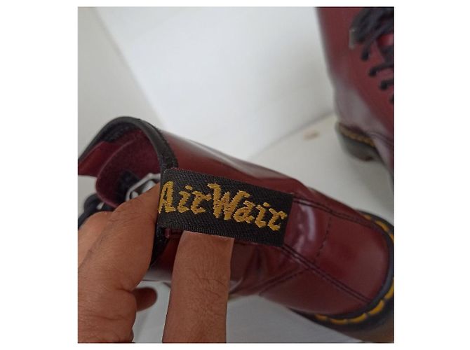 Dr. Martens Botines anfibios Dr Martens Burdeos - vista 5