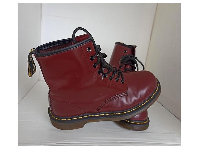 Dr. Martens Botines anfibios Dr Martens Burdeos - vista 7