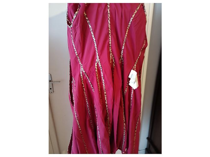 Autre Marque Gabardina MORGAN Rosa Fucsia - vista 11