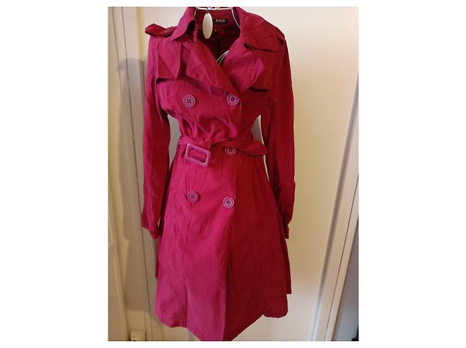 Autre Marque Gabardina MORGAN Rosa Fucsia - vista 3