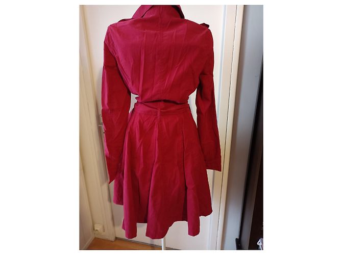 Autre Marque Gabardina MORGAN Rosa Fucsia - vista 5