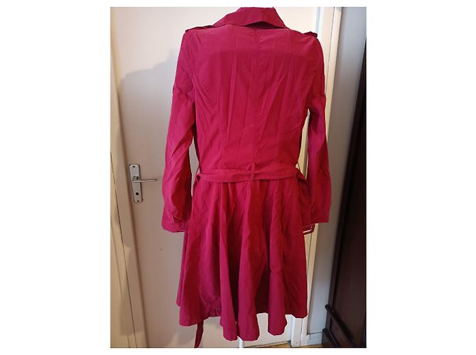 Autre Marque Gabardina MORGAN Rosa Fucsia - vista 7