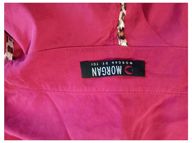 Autre Marque Gabardina MORGAN Rosa Fucsia - vista 8