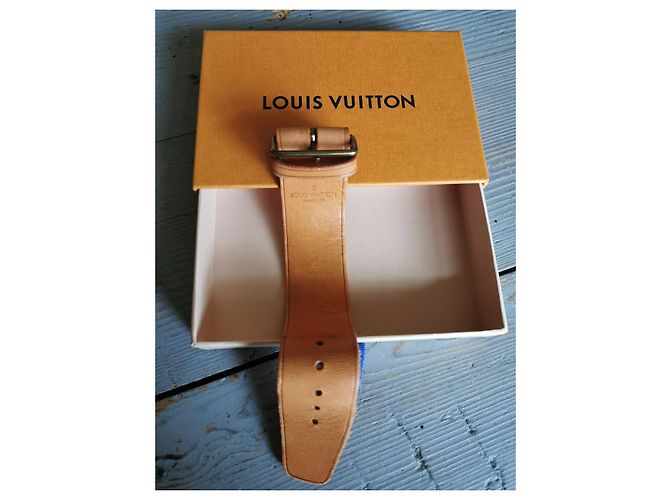 Strap ance delle borse Louis Vuitton Caramello - vista 4