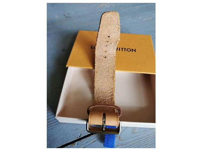 Strap ance delle borse Louis Vuitton Caramello - vista 5