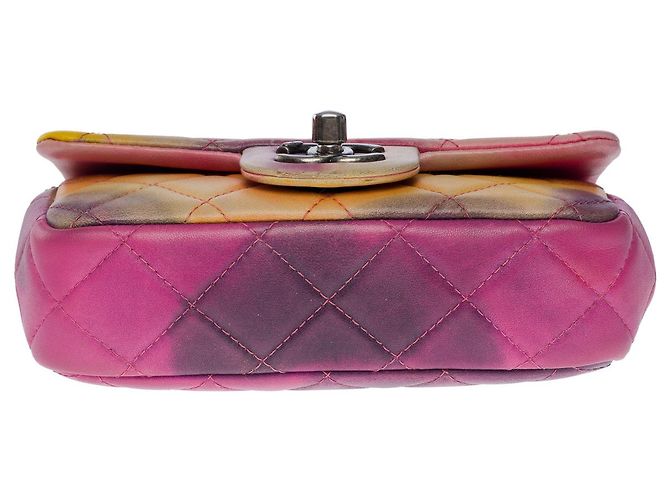 Sac Chanel Timeless/Classic in Multicolor Leather - 101158 Multiple colors - view 10