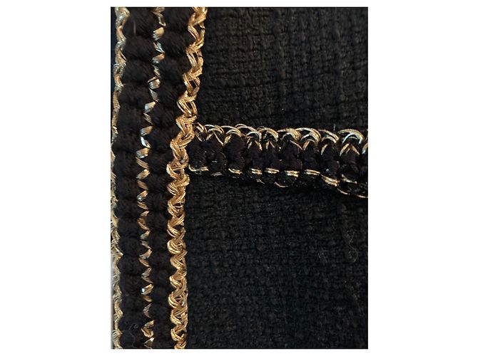 CHANEL Metiers d’Art 2017eine Jacke (Paris Ritz Kosmopolit) Sammlung BNWT Schwarz - Ansicht 9