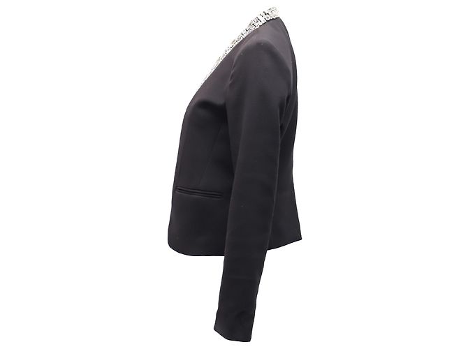 Blazer decorato con cristalli Michael Kors in acrilico nero - vista 2