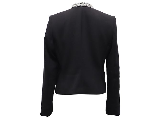 Blazer decorato con cristalli Michael Kors in acrilico nero - vista 3