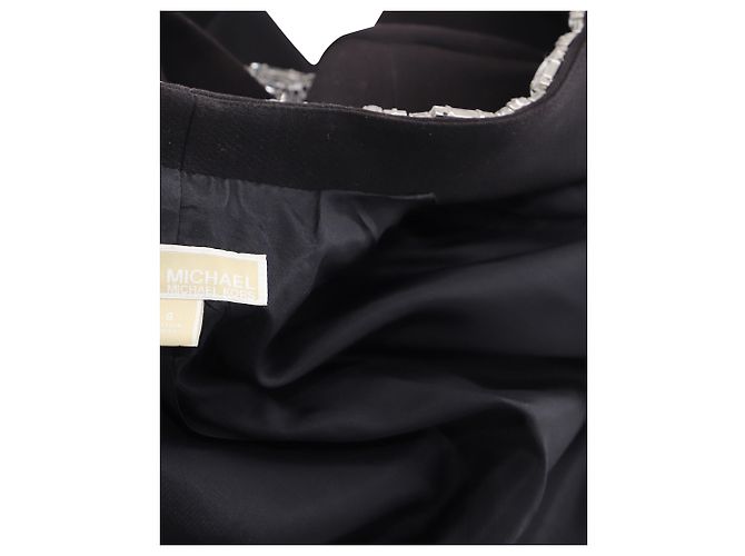 Blazer decorato con cristalli Michael Kors in acrilico nero - vista 4