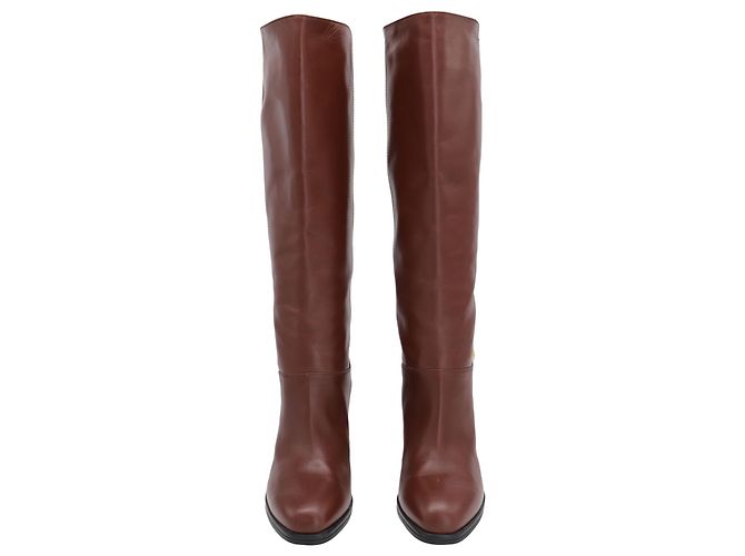 Botas Altas Tod's en Cuero Marrón - vista 3